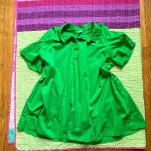 Kelly Green A-Line Dress